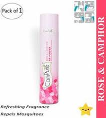 CamPure Air Purifier - Rose & Camphor, Refreshing Fragrance, Repels Mosquitoes